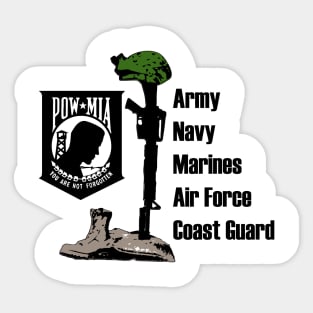 POW MIA Sticker